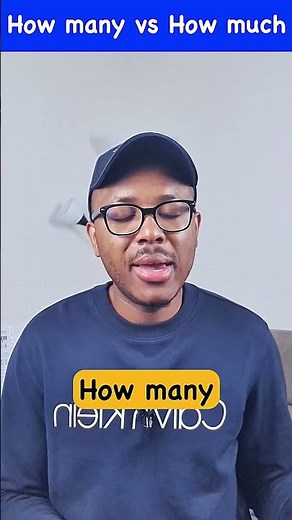 How many vs How much - What's the difference? #english #learnenglish #englishspeaking