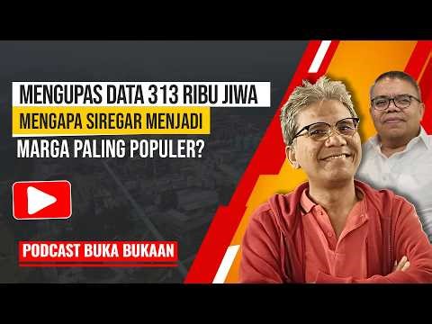 Analyzing Data on 313,000 People: Why Is Siregar the Most Popular Surname?