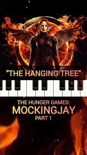 The Hunger Games: Mockingjay part 1 - "Hanging Tree" Piano 🎹+ Lyrics