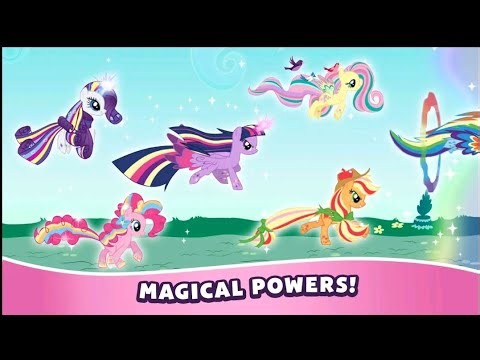 New Update!//My Little pony Reinbow Runners lara kids games