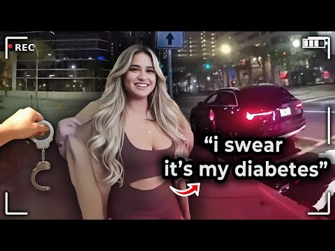 Cocky Teen Drunk Girl Speeds Through City Streets, Blames DUI on Diabetes | instant karma