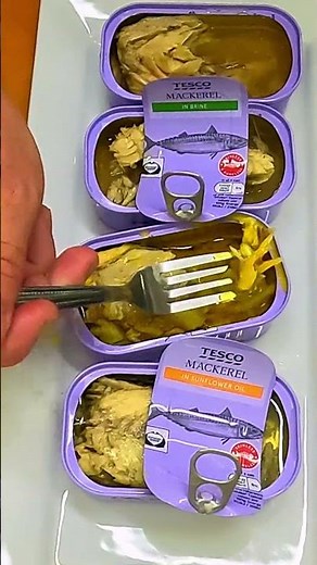 Tesco Mackerel Taste Test 🐟 Ranking 4 Cans from Worst to Best
