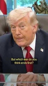 Trump Says He Pressed Putin on Ukraine, Rejected Help on Iran