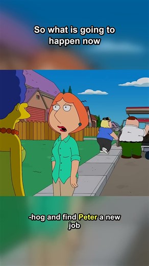 Family Guy meets The Simpsons: The Awkward Goodbye!