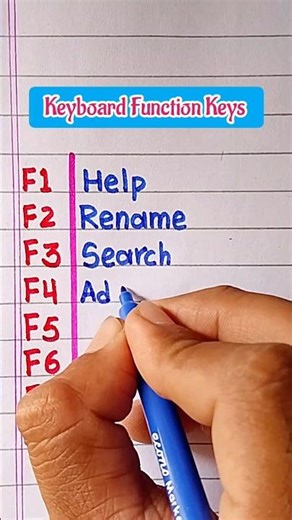 Learn Keyboard Function Keys Fast