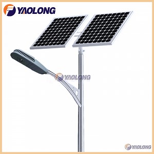 [Hot Item] Manufacturer 8m 10m Aluminum Single Arm Solar Lamp Posts for Stadium