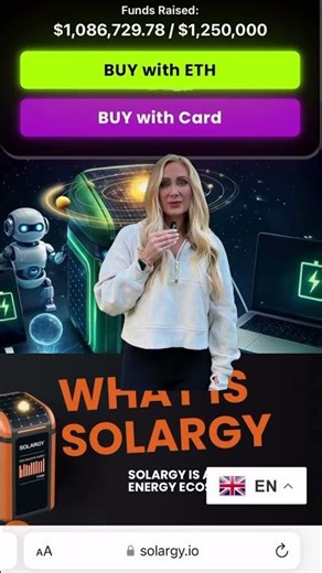 Solargy Solar Token Explained ⚡ Solargy Presale LIVE