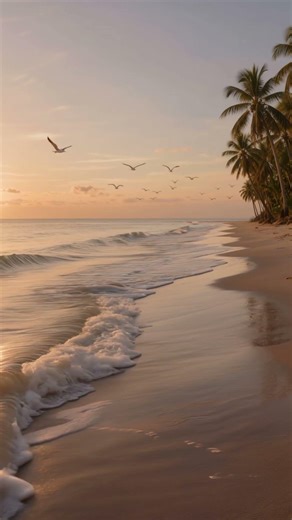 The Ultimate Digital Escape: Golden Hour Beach 🌅