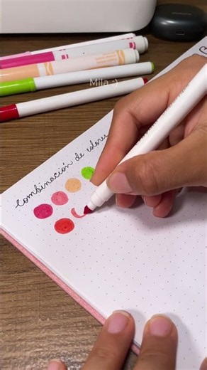 Combinación de colores #Plumones #crayolasupertips #colores