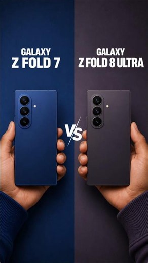Galaxy Z Fold 8 Ultra vs Galaxy Z Fold 7 😱 | Samsung galaxy z fold 8 ultra 🔥 #shorts #samsung