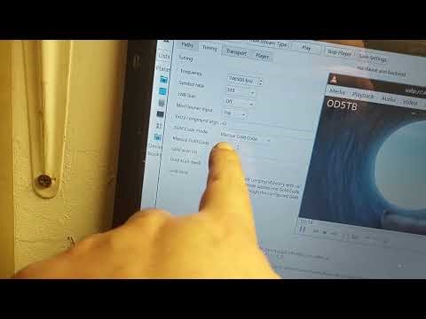Datv-Linux software with gold code testing