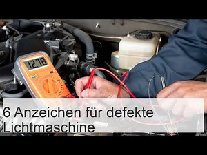 6 signs of a faulty alternator