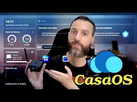 CasaOS te ajuda a Construir um servidor doméstico FACILMENTE!