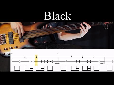 Black (Pearl Jam) - Bass Cover (With Tabs) by Leo Düzey