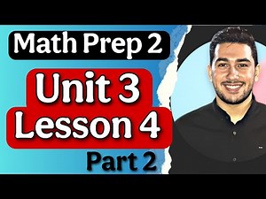 15 - Math prep (2) 2026 | unit 3 lesson 4 [ Medians of the triangle ] part 2