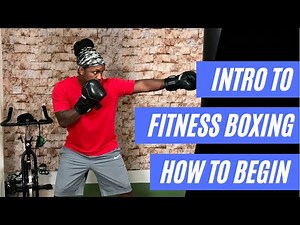 Boxing Intro | How to Begin Fitness Boxing | Boxing Stance, Basic Punches, and Footwork.