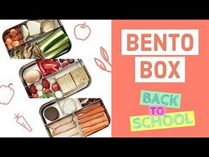 Gesunde LUNCHBOX Ideen | Back to School Rezepte | Bento Boxen für die Schule, Uni oder Arbeit