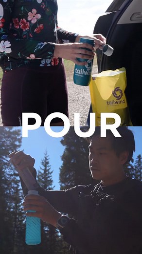 One of the most important things when it comes to Tailwind products is that they are all easy to use! When we say 'just pour, shake, and go!" we really mean it! No clumping, no fancy bottle or blender needed! Whether you're shaking up Endurance Fuel, Recovery Mix, or Rapid Hydration, know that simplicity is part of all of our products! | Tailwind Nutrition