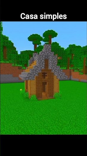 Minecraft Simple House - building a village