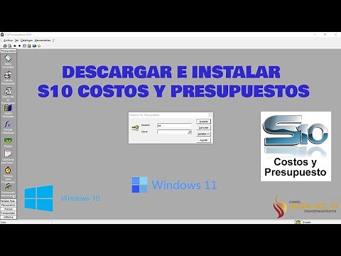 ✅Cómo Instalar S10 Costos y Presupuestos🚀 2025🚀WIN 10 - WINDOWS 11✅