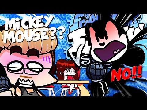 FNF OSWALD IS NOT MICKEY MOUSE!! | Friday Night Funkin' VS Oswald, Cuphead & Purgatorium