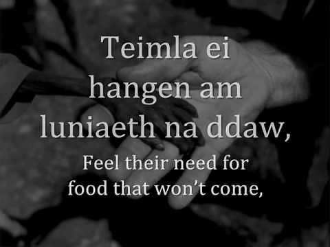 Can yn Ofer - Edward H Dafis (geiriau / lyrics)