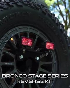 15K views · 397 reactions |  Bronco Owners!  Our Stage Series Reverse Light Kit is here! ✔️ Bolt two SSC1, SSC2, or SS3 pods to the spare tire. ✔️ Custom-designed harness, with OEM connectors and aux switch override. ✔️ Adds high-power reverse and red accent light. ✔️ Designed and assembled in USA. Get Yours Here ➡️ https://bit.ly/3Vb91He | Diode Dynamics | Facebook