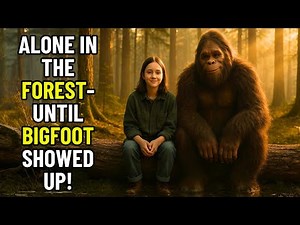A Girl Finds Friendship with a Bigfoot in the Forest — A Forest Tale