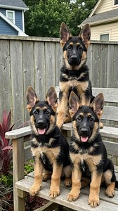 50K views · 4.1K reactions | I think I accidentally hit the copy and paste button a few times. #gsd #germanshepherd #germanshepherdpuppies #tripletrouble #squadgoals #gsdlove #puppygram #dogsofinstagram #copyandpaste #littermates #doglife #germanshepherd | German Shepherd Lovers | Facebook