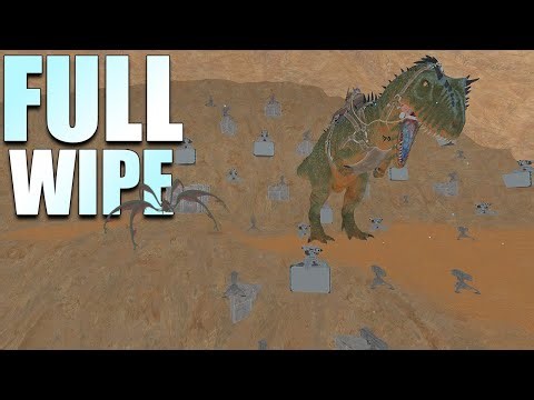 We Survived 1,000 Days In Ragnarok Desert Crack Cave... | Ark PvP Full Wipe