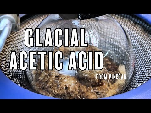 Pure Acetic Acid from Vinegar