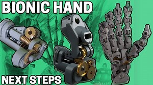 Biomimetic bionic hand project update