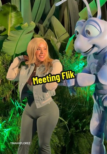 Met Flik at Disneyland yesterday! #70yearsoffavorites #blowthisupforme #traveltiktok #bugslife