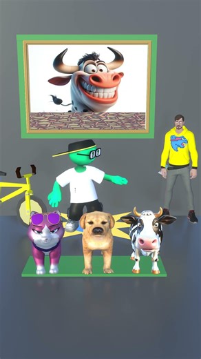 You guessed it? Did the animals sing the right song and match their pictures?#dog #cow #cat