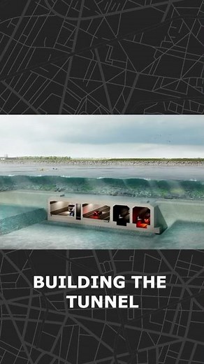 How Trains Go Underwater #subway #engineering