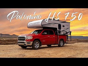 2020 PALOMINO HS750 TRUCK CAMPER REVIEW/WALKTHROUGH