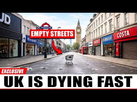 Abandoned Malls, Empty Airports, Ghost Streets — UK Cities Are DYING Fast