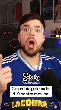 La cobraa reacciona a la goleada de Colombia 4-0 sobre México #futbol #lacobraaa