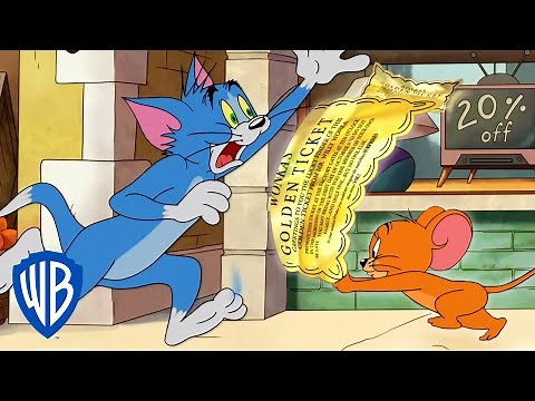 Tom & Jerry | Tom & Jerry Deliver the Golden Ticket | WB Kids