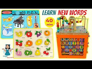Best Learn ABC Educational Puzzle for Kids | FRUITS Name | Preschool Toddler Learning Toy Video
