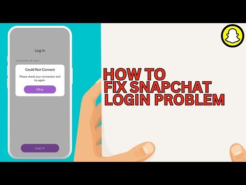 Fix Snapchat Login Problem Please Check Your Connection