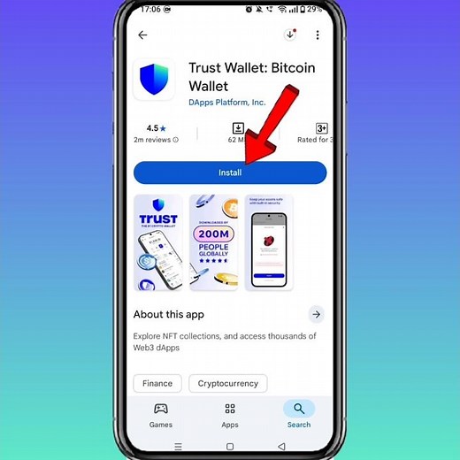 How To Install Trust Wallet : Bitcoin Wallet App On Android || How To Download Trust Wallet App