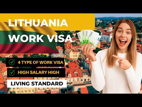 Lithuania Work Permit Visa 2025-2026 | Europe Work Visa | Step-by-Step Guide Guide