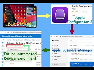 Enrolling iOS Devices into Azure Intune EPM via Apple Business Manager ABM with Apple Configurator 2