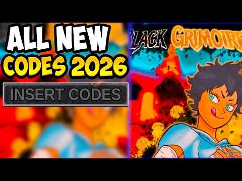 ALL WORKING BLACK GRIMOIRE CODES ROBLOX - All New Black Grimoire Codes 2026! (UPDATED)