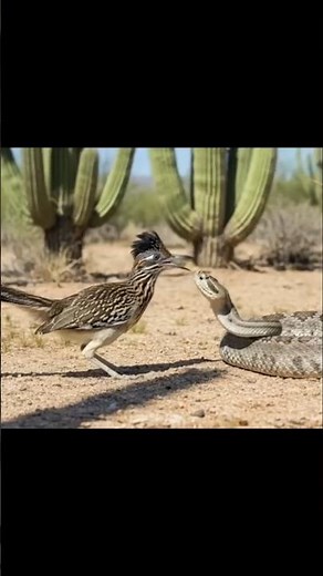 Roadrunners Bird: predators of snakes