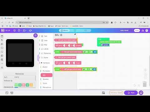 Getting started in UIFlow 2 With The M5Stack Core 2