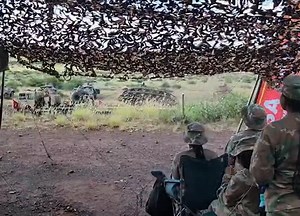 SA Army Olifant main battle tank flips over during Lohathla demo - DefenceWeb