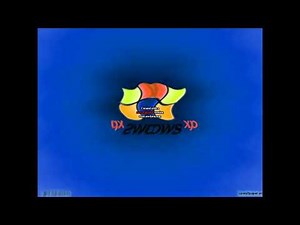 windows xp start up in loud and low pitch wave left