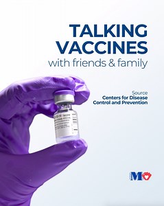 22 reactions | Do you have friends and family who are hesitant to receive the #COVIDVaccine? Although it may be a difficult conversation to have, it's important to listen to their concerns with empathy. Start the dialogue, exchange information from trusted sources and help them identify their personal reason to #GetVaccinated. CDC | Memorial Healthcare System | Facebook